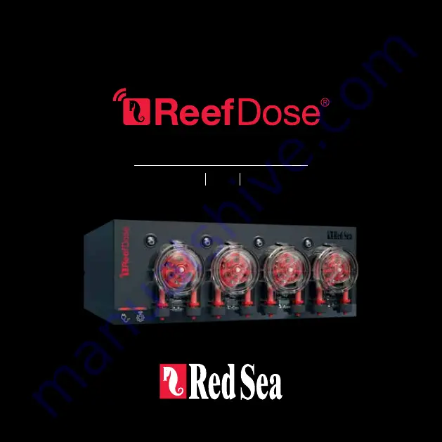 Red Sea ReefDose 2 User Manual Download Page 1