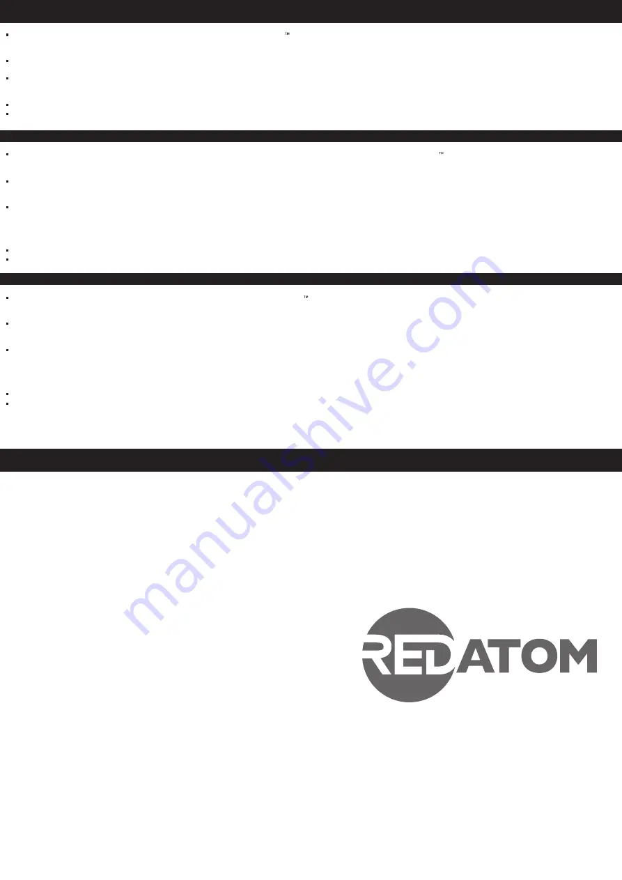 REDATOM REDLC125 Скачать руководство пользователя страница 12