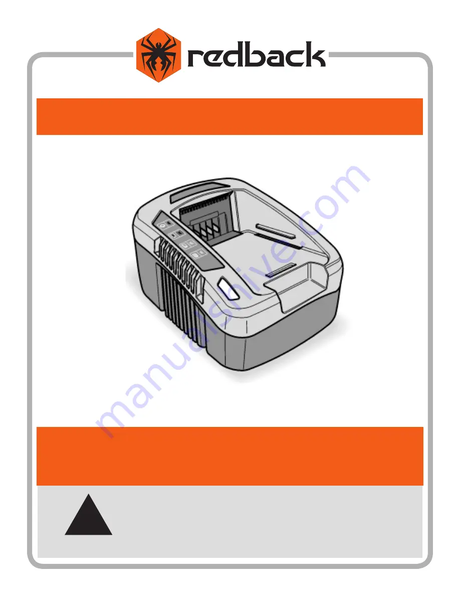 Redback 106053 Operation Manual Download Page 1