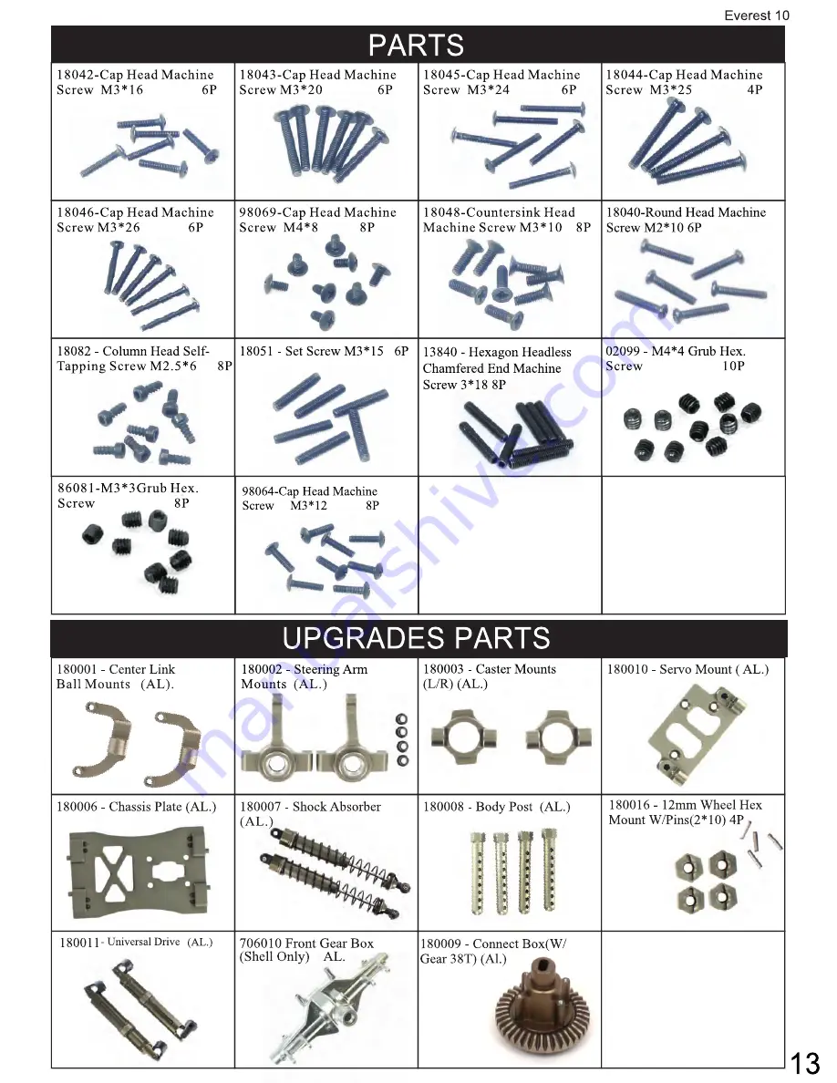 REDCAT EVEREST-10 Manual Download Page 14