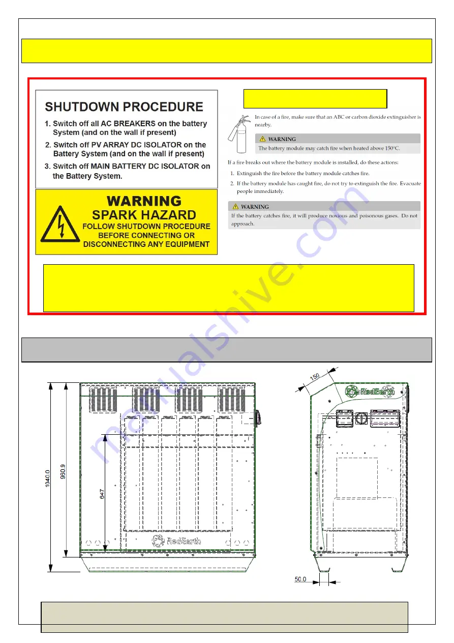 RedEarth SunRise 1-PH Installation Manual Download Page 2