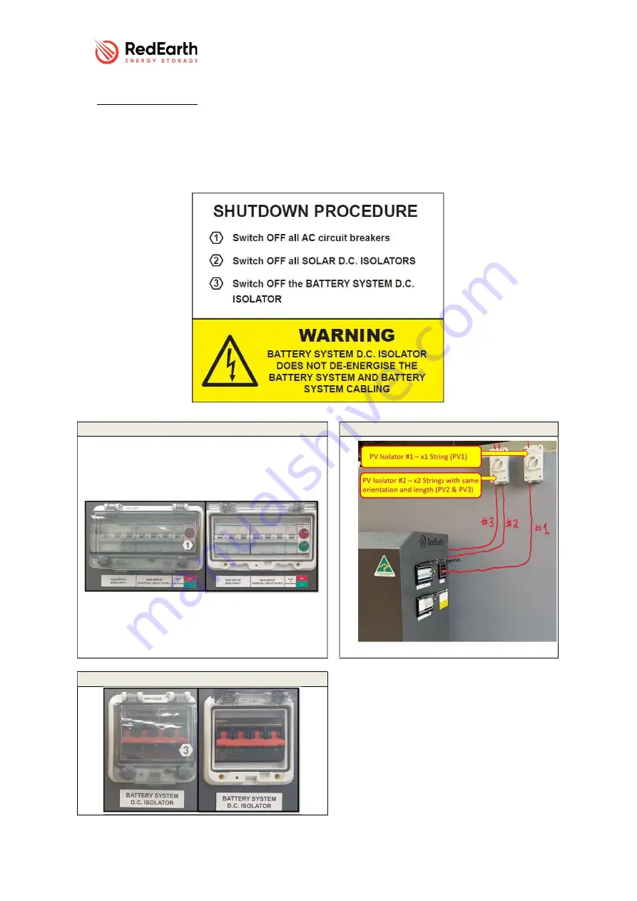 RedEarth SunRise SRS-3 Series Installation Manual Download Page 18