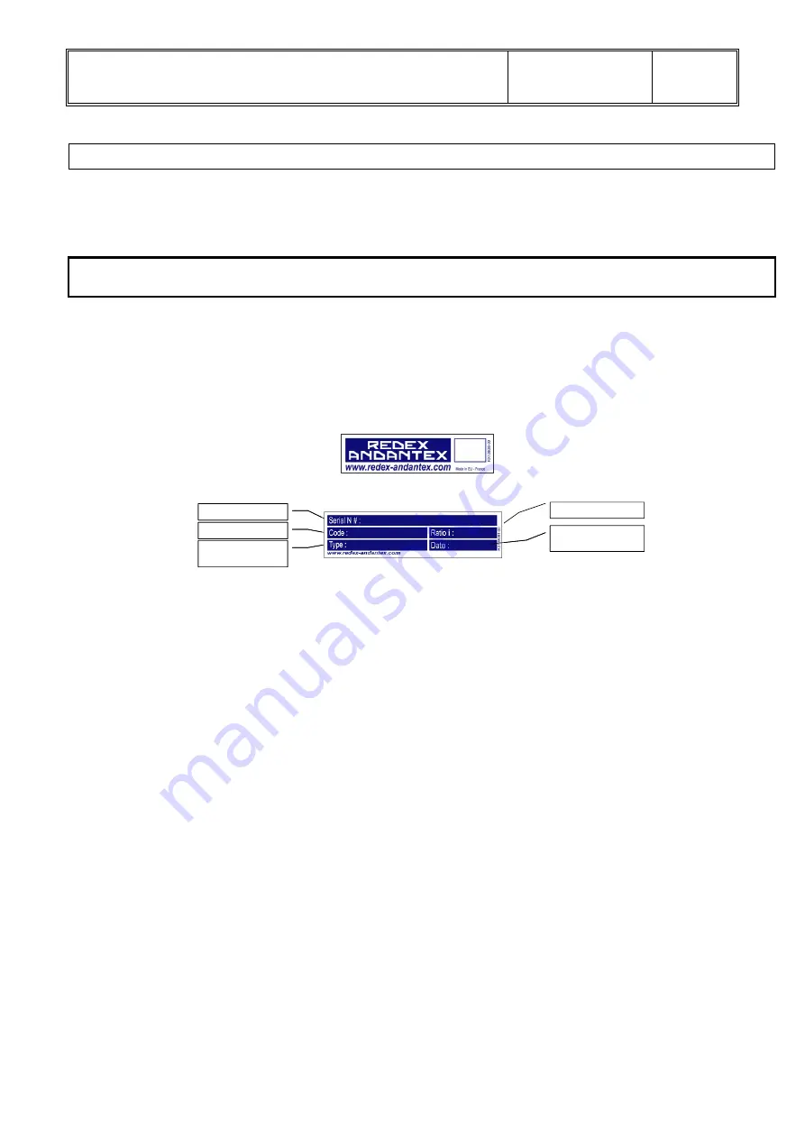 REDEX ANDANTEX BVI Series Скачать руководство пользователя страница 11