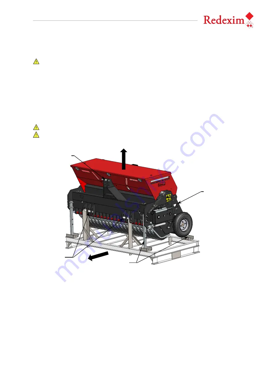 Redexim OVERSEEDER 3D 1275 User Manual And Parts Book Download Page 9