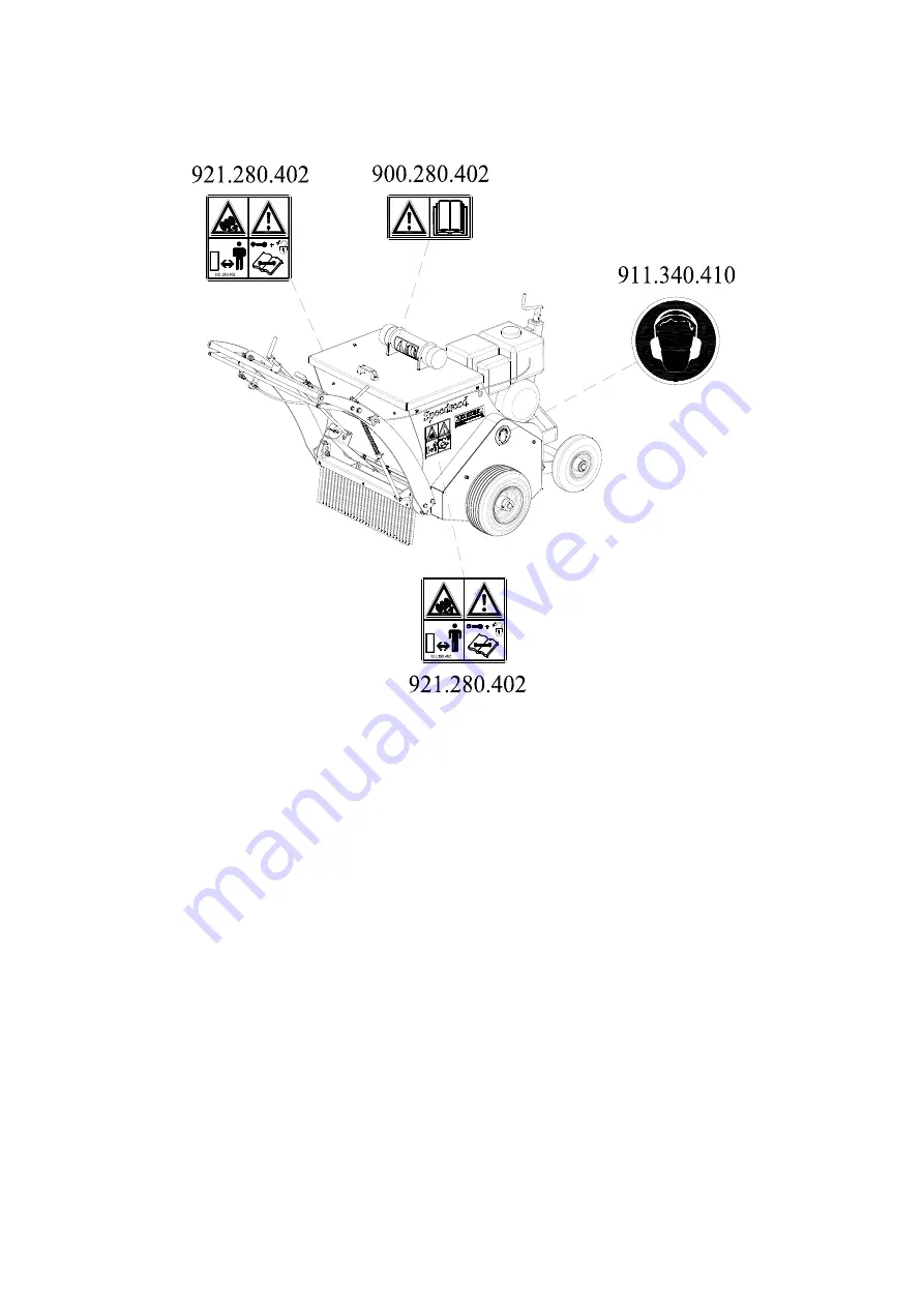 Redexim Speedseed Walk Behind User Manual And Parts Book Download Page 6