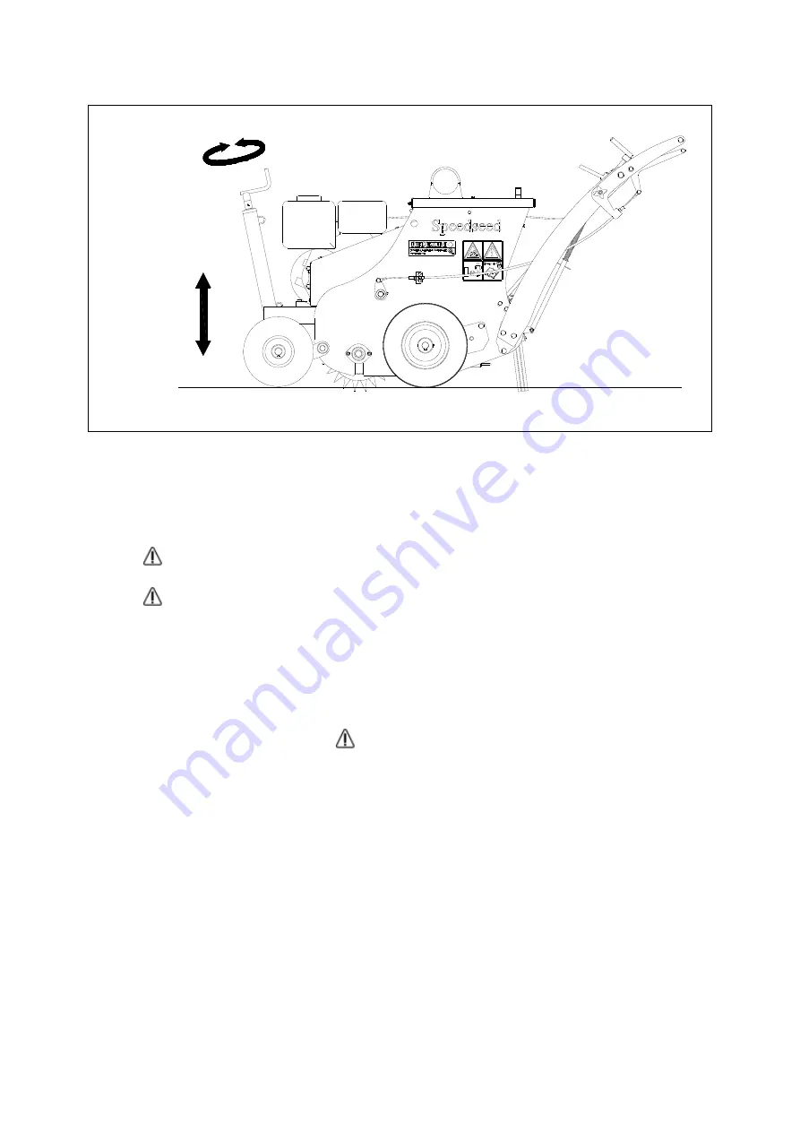 Redexim Speedseed Walk Behind User Manual And Parts Book Download Page 10