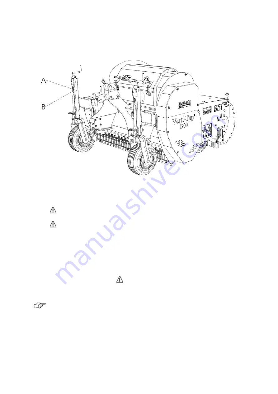 Redexim Verti-Top 1200 User Manual And Parts Book Download Page 14