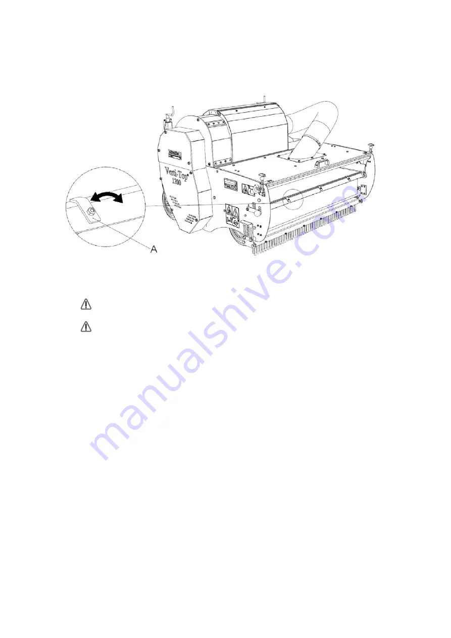 Redexim Verti-Top 1200 User Manual And Parts Book Download Page 23