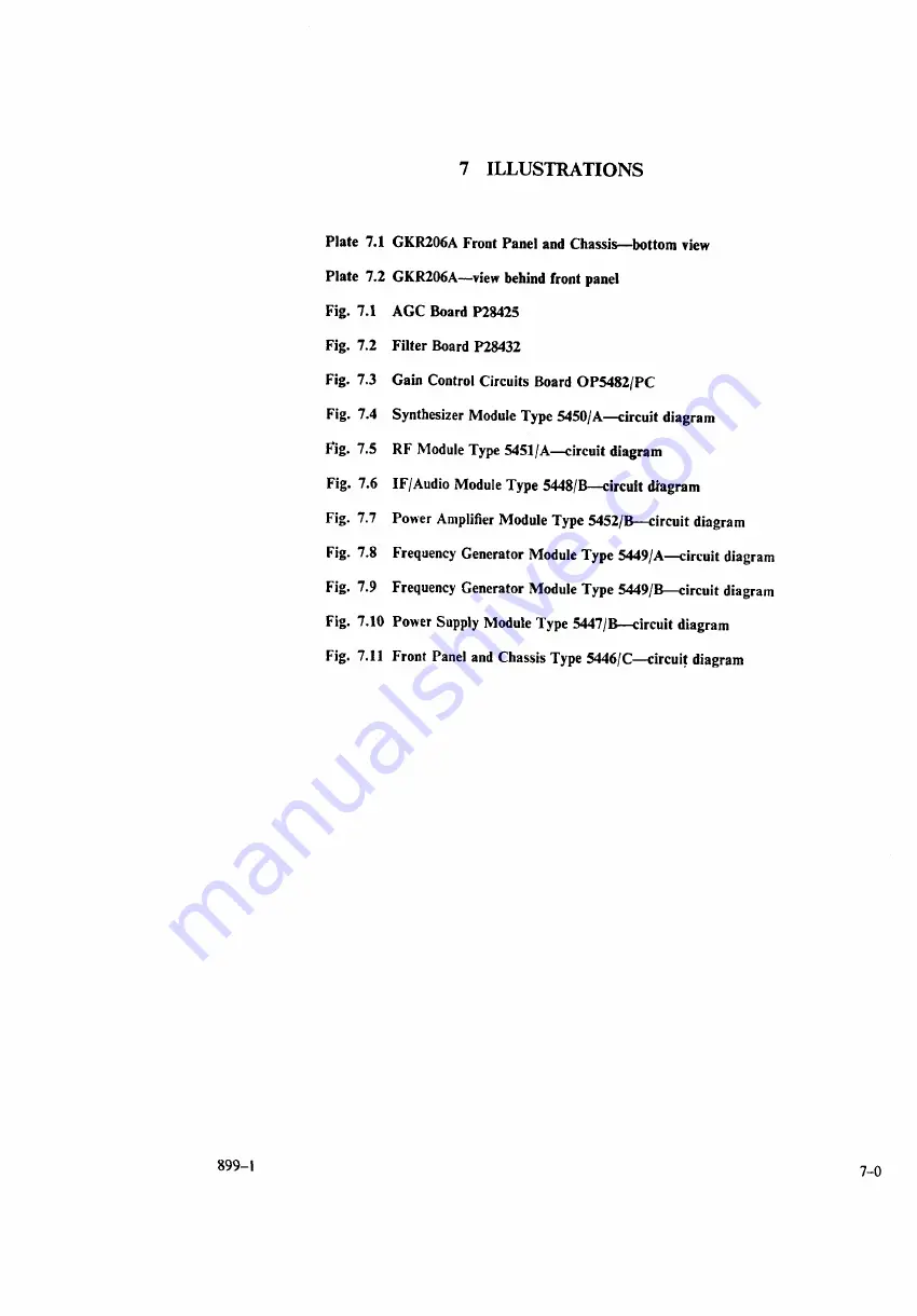 Redifon GKR206A Instruction Manual Download Page 57