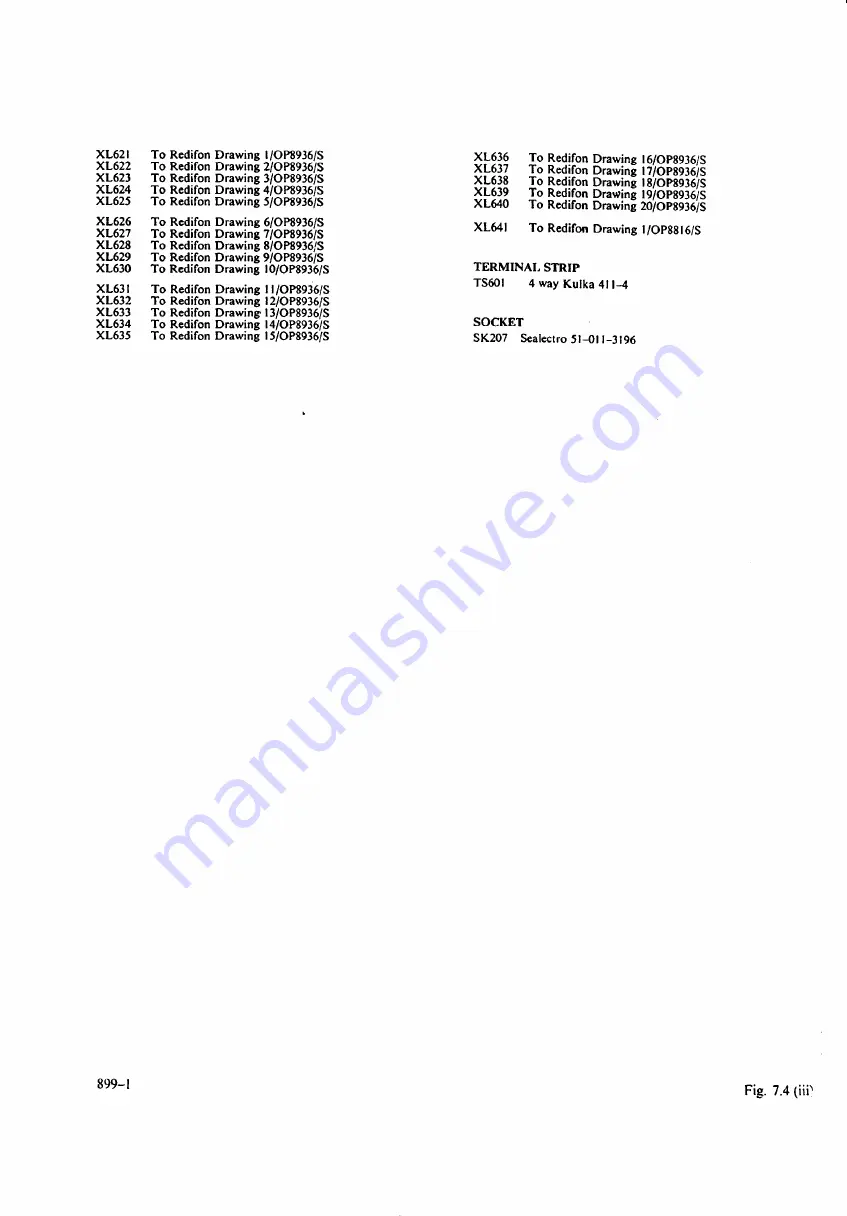 Redifon GKR206A Instruction Manual Download Page 63