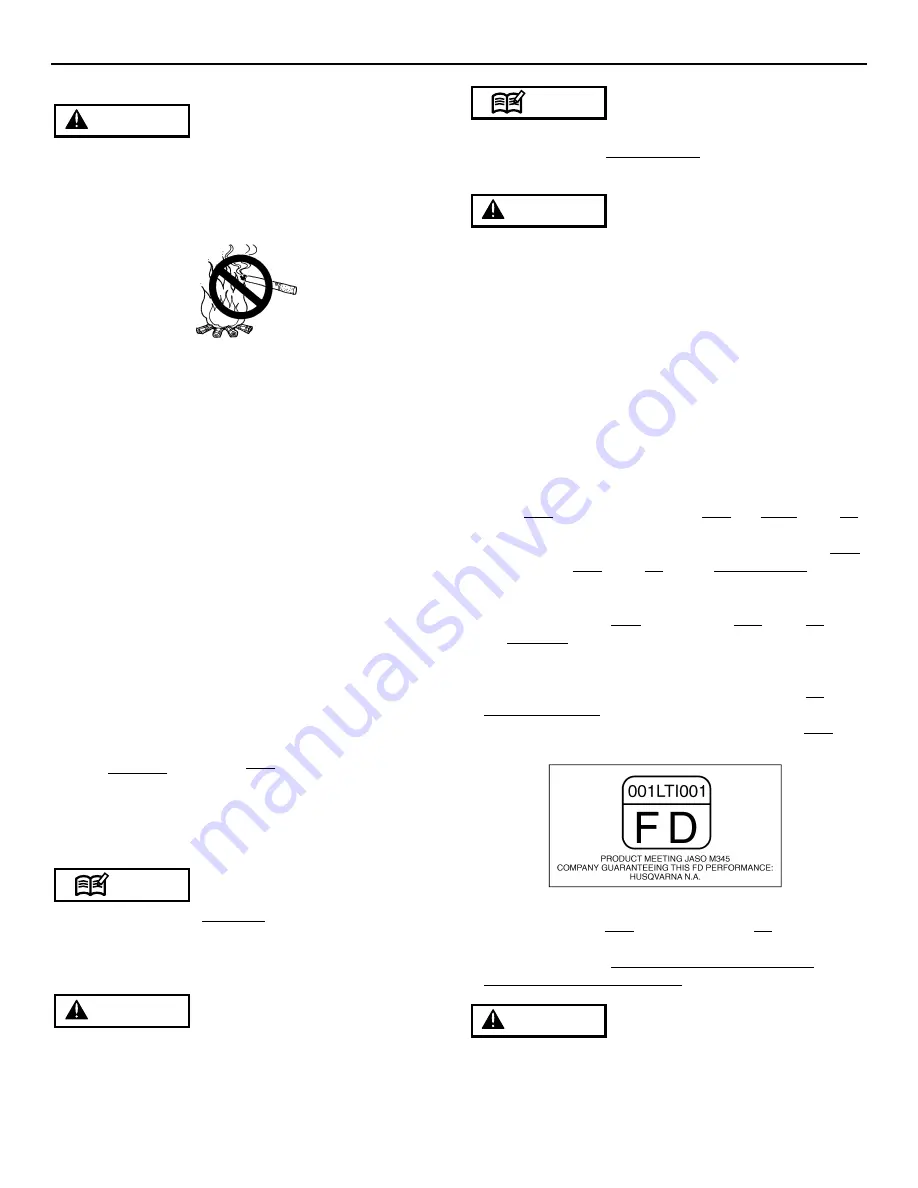 RedMax BCZ230S Owner'S/Operator'S Manual Download Page 12