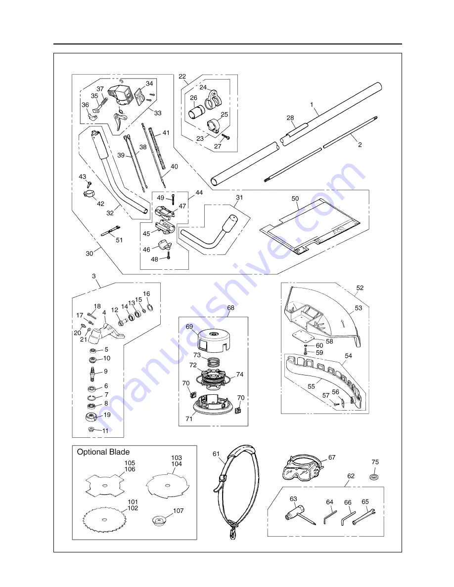 RedMax BCZ2600S Скачать руководство пользователя страница 36