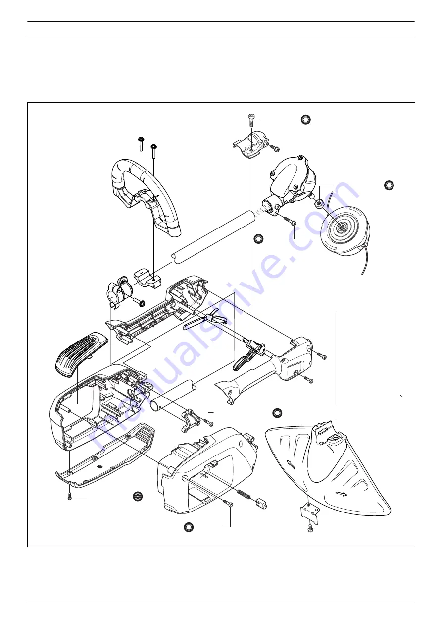 RedMax BTR250PL Workshop Manual Download Page 46