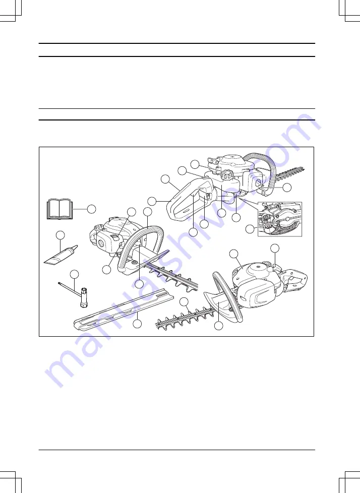 RedMax CHT220 Скачать руководство пользователя страница 2