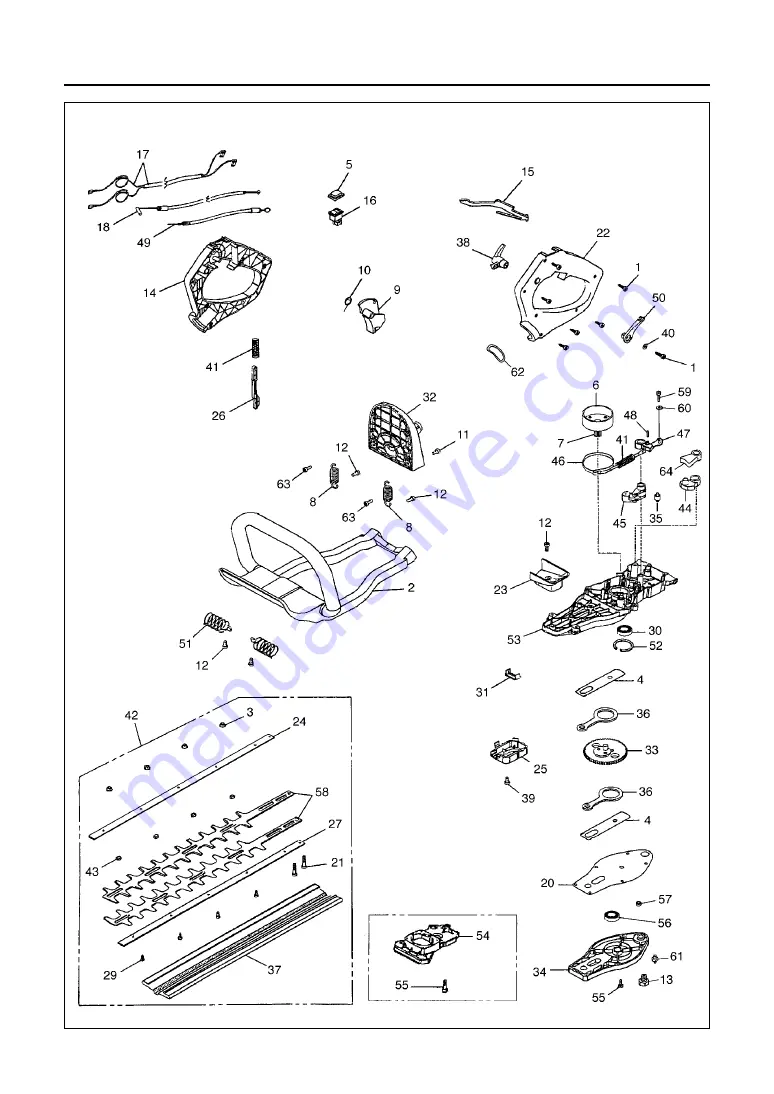 RedMax CHT2301 Owner'S/Operator'S Manual Download Page 30