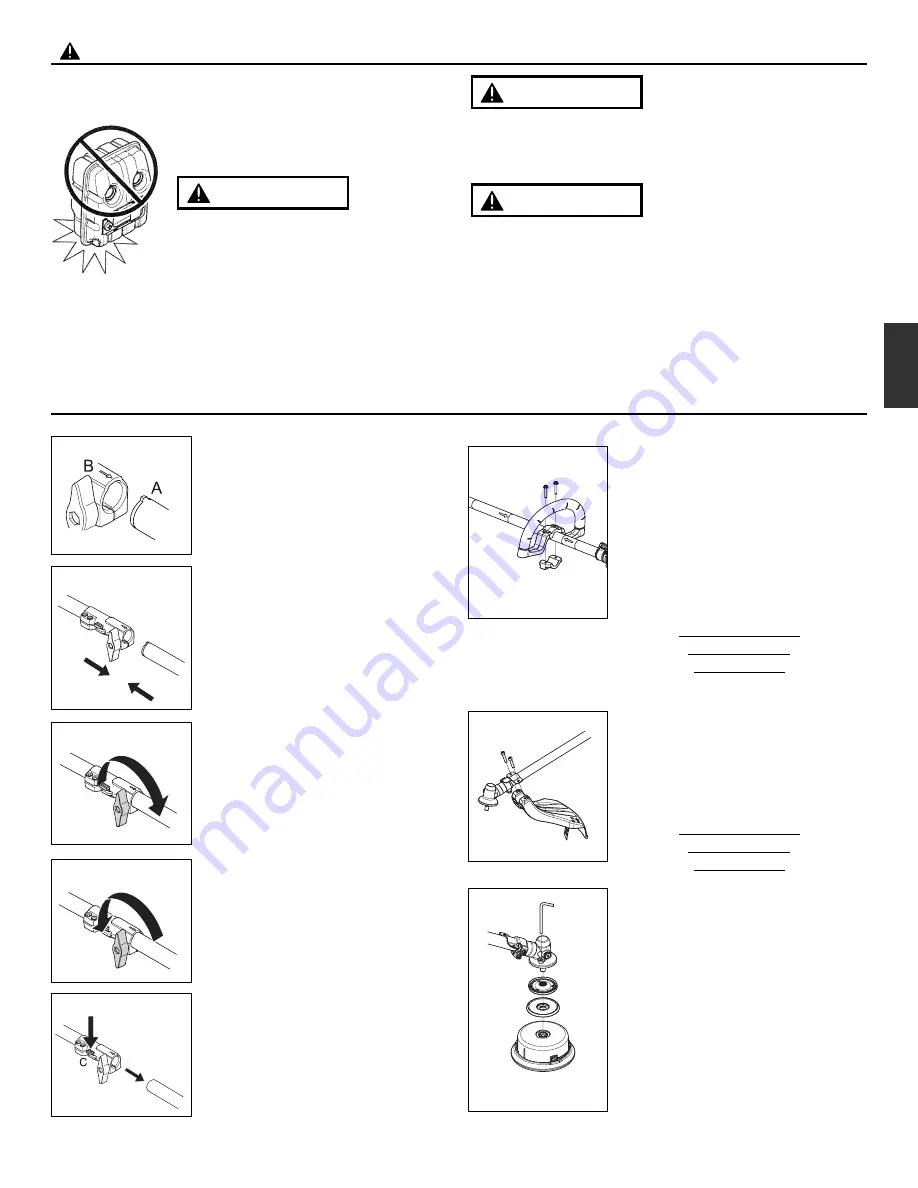 RedMax EXtreme BC-EX850 Owner'S/Operator'S Manual Download Page 51