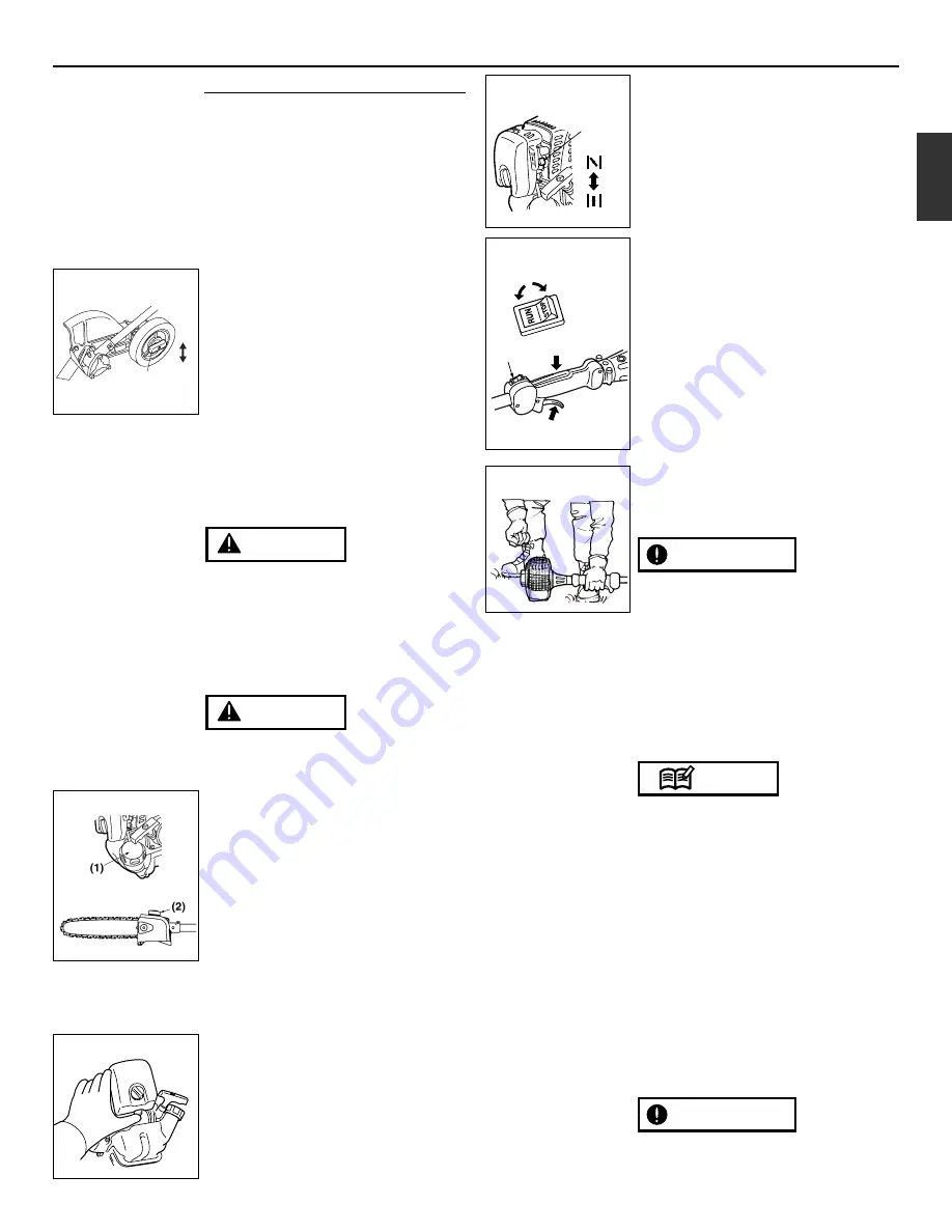 RedMax EXTREME EXZ2460S-PH Owner'S/Operator'S Manual Download Page 15