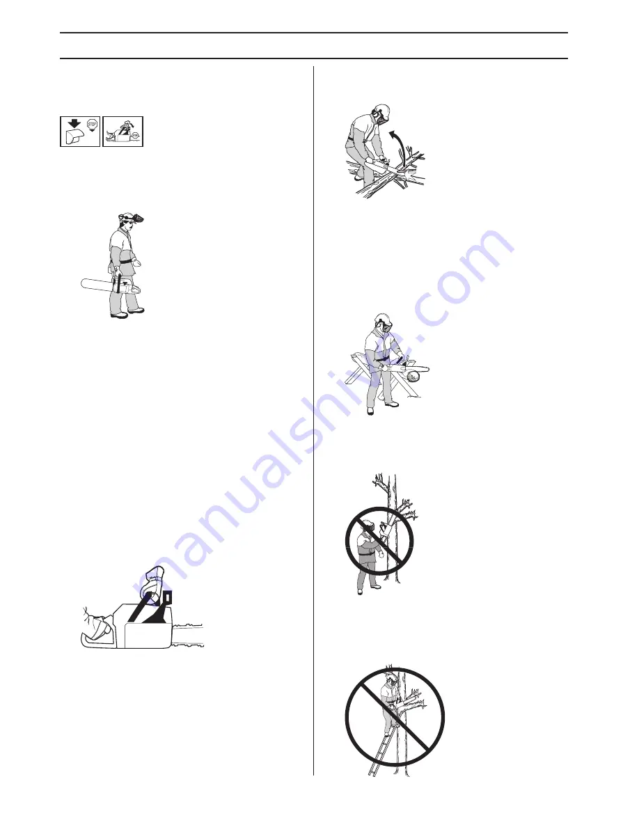 RedMax GZ7000 Operator'S Manual Download Page 64