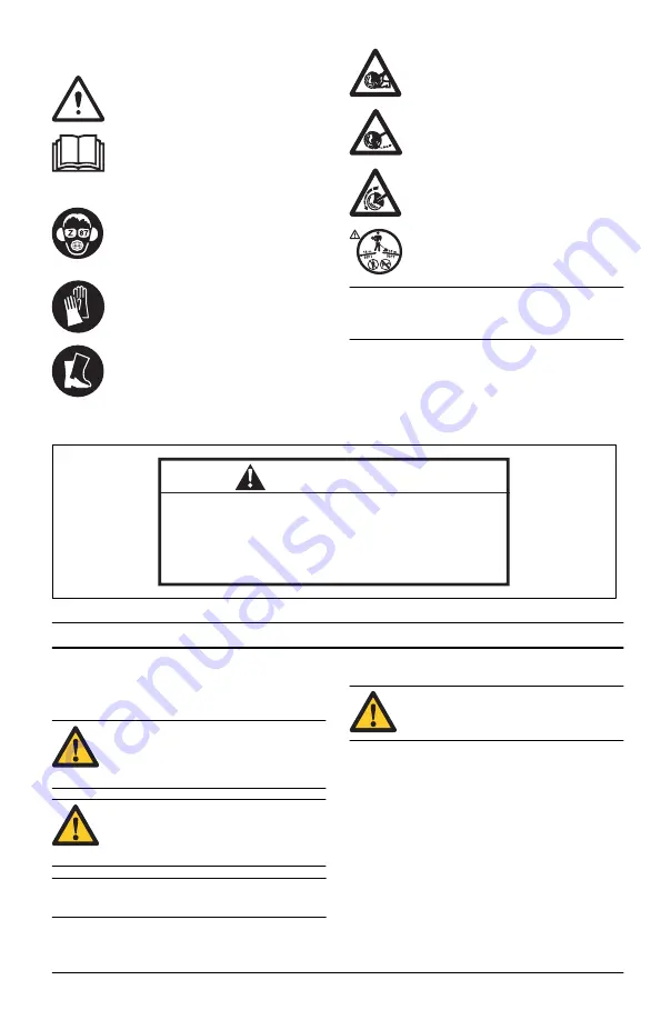 RedMax HEC-EX850 Operator'S Manual Download Page 3