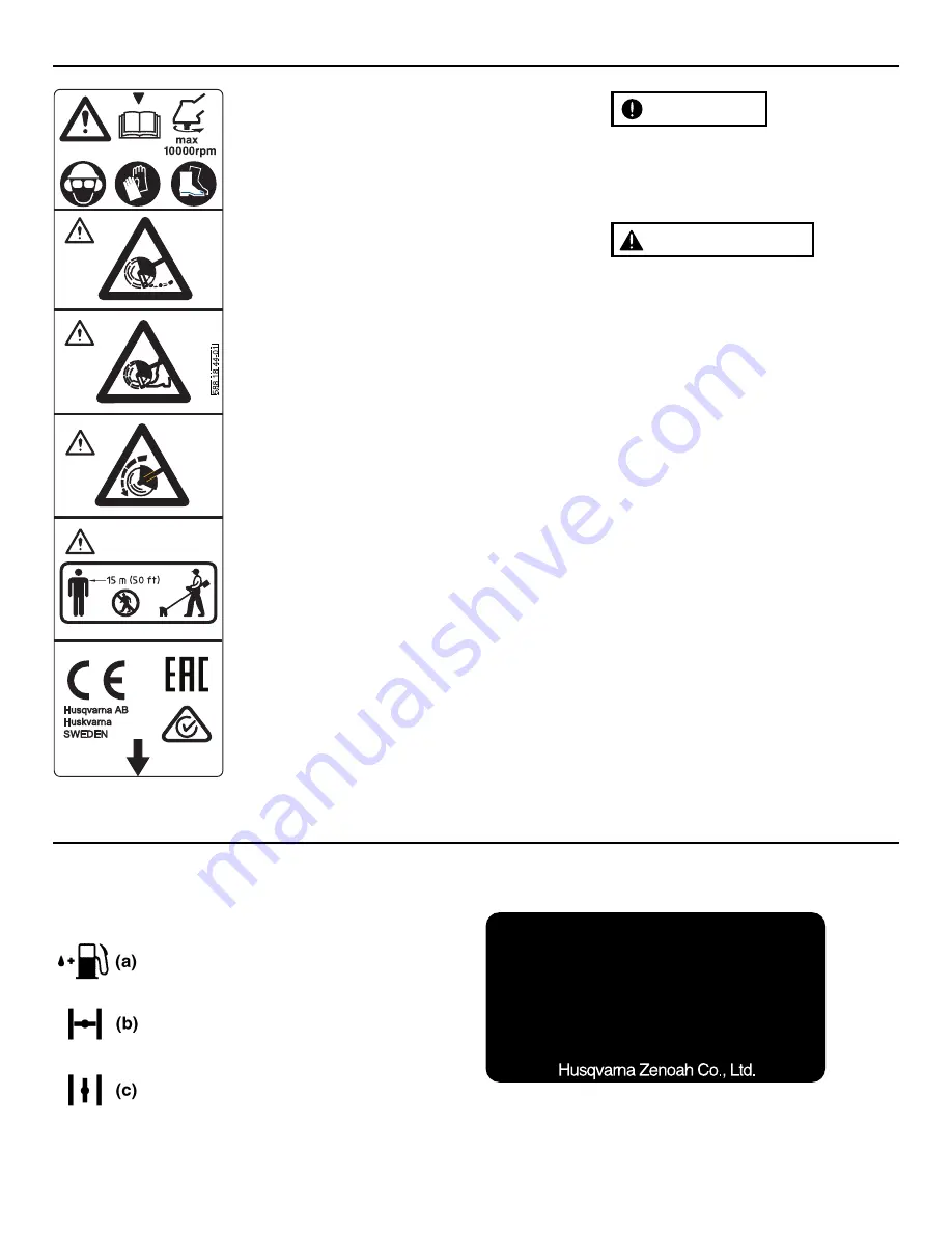 RedMax HEZ230S Owner'S/Operator'S Manual Download Page 25