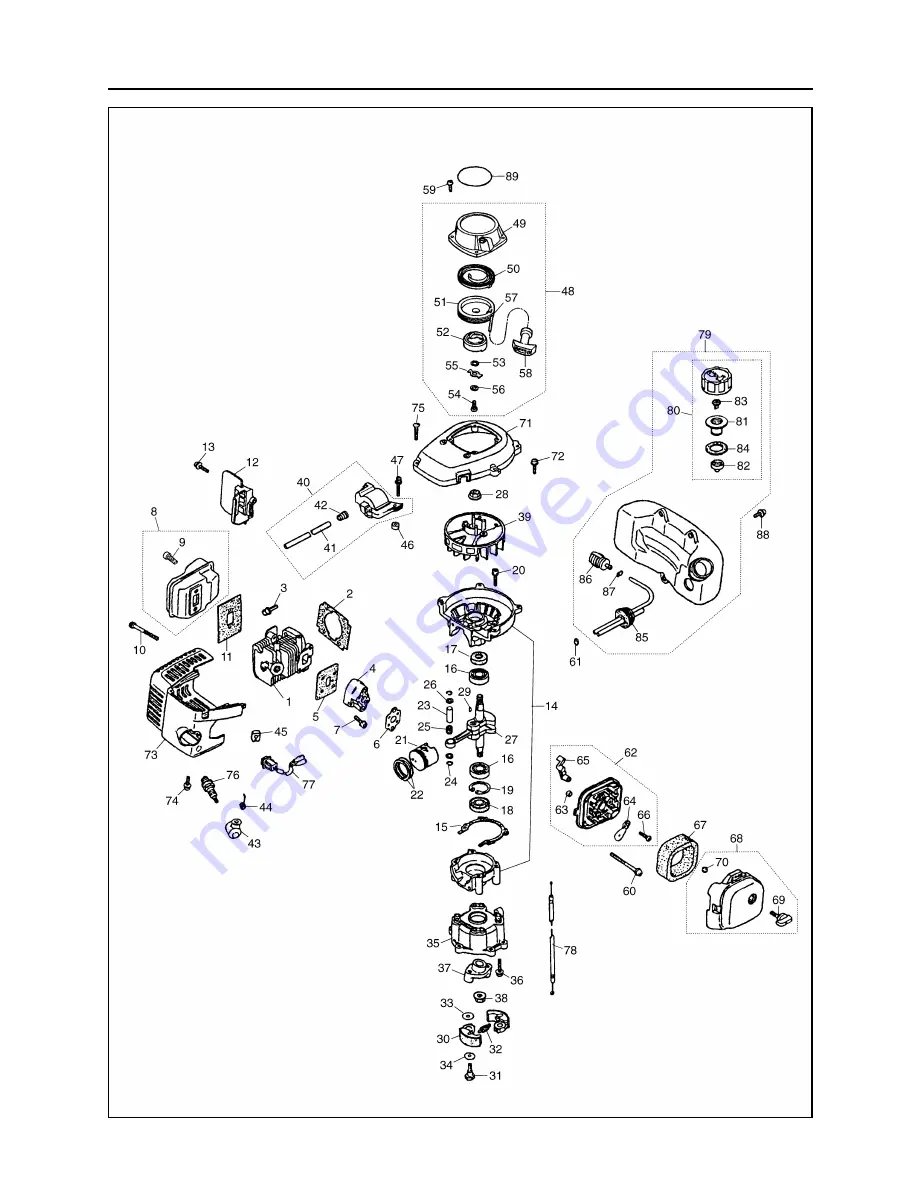 RedMax Power Auger AG2300 Owner'S/Operator'S Manual Download Page 20