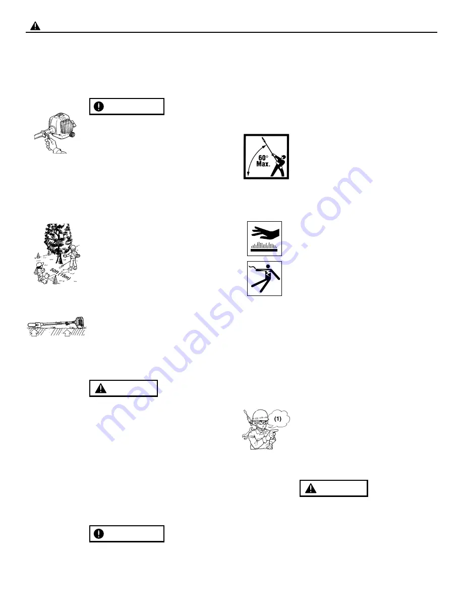 RedMax PSZ2450S Owner'S/Operator'S Manual Download Page 6