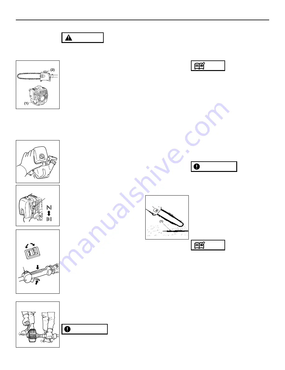 RedMax PSZ2450S Owner'S/Operator'S Manual Download Page 12