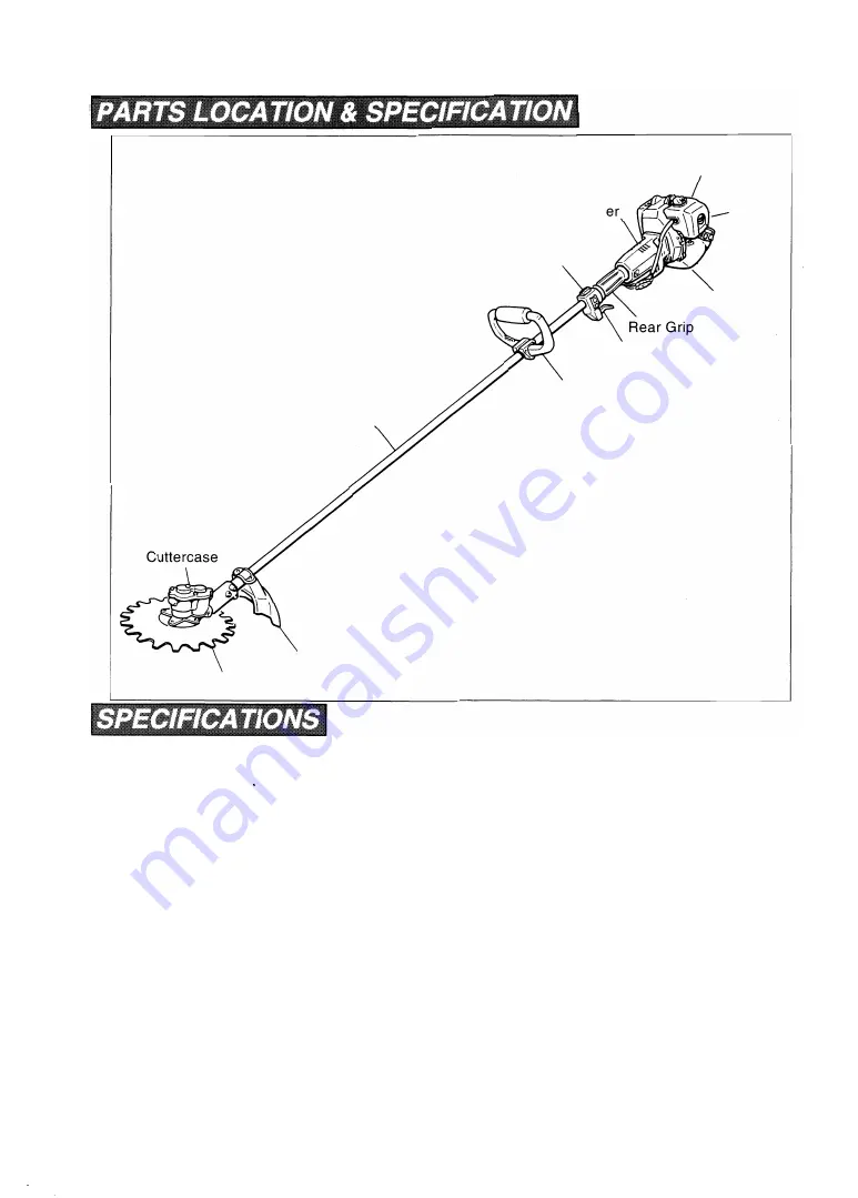 RedMax SGC2300DL Owner'S/Operator'S Manual Download Page 5