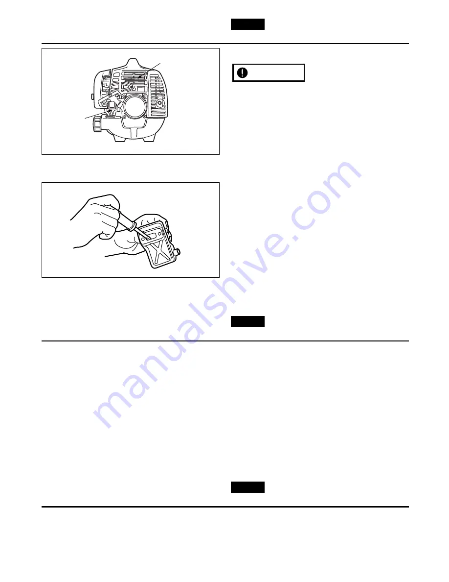 RedMax SGCZ2401S Owner'S/Operator'S Manual Download Page 46