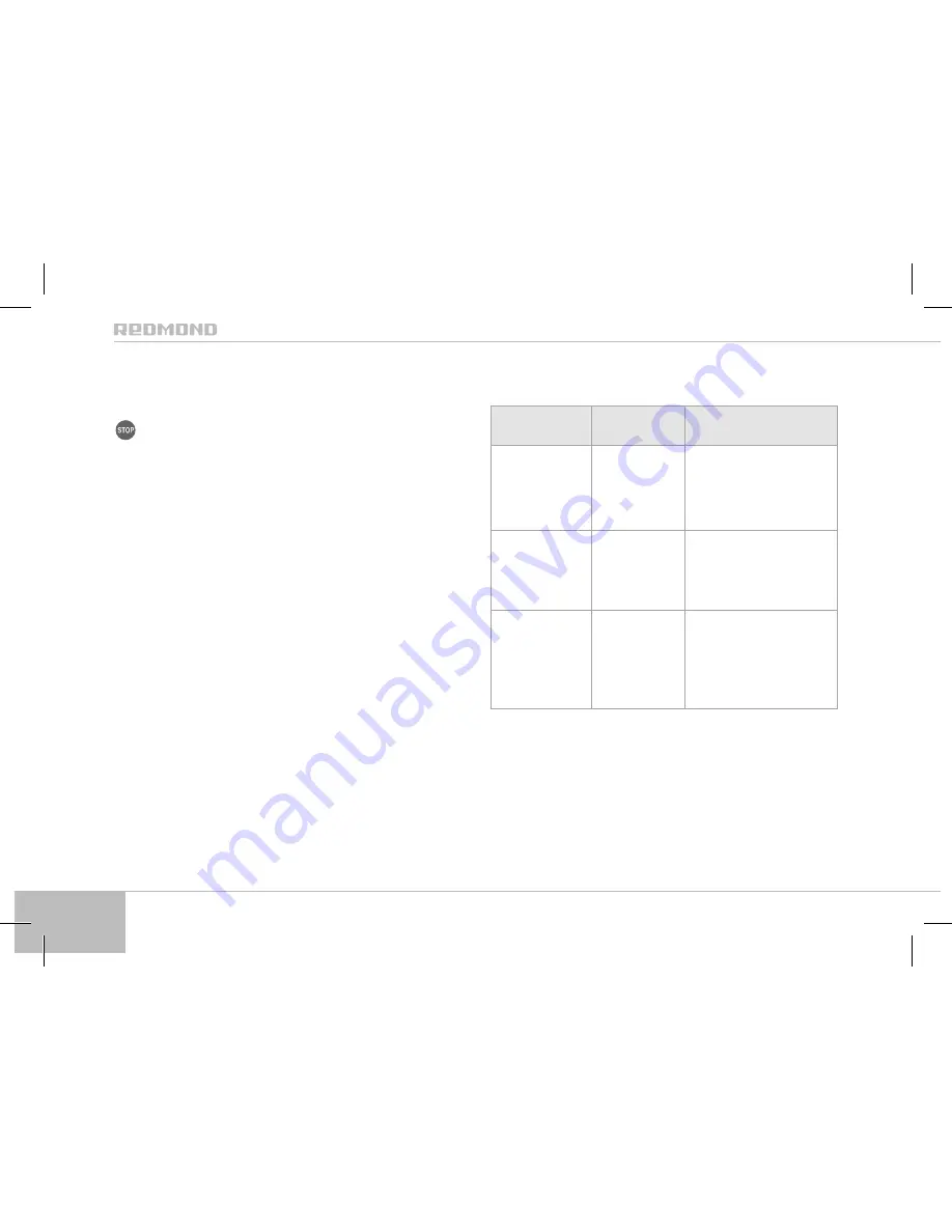 Redmond RK-M143-E User Manual Download Page 12