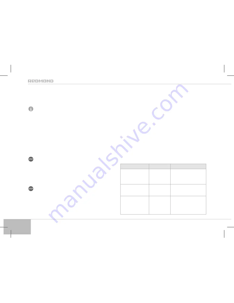 Redmond RK-M143-E User Manual Download Page 82