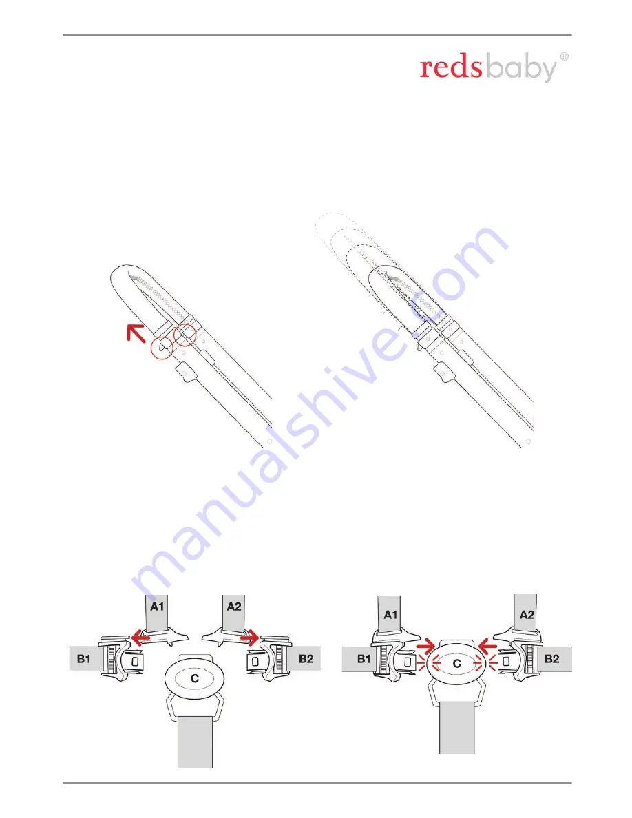 Redsbaby Metro Stroller Instruction Manual Download Page 17