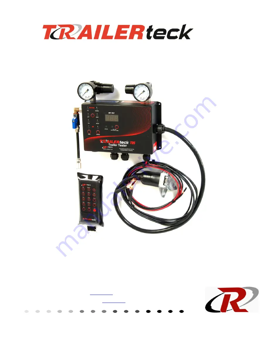 Redtech TRAILERteck T05 User Manual Download Page 1