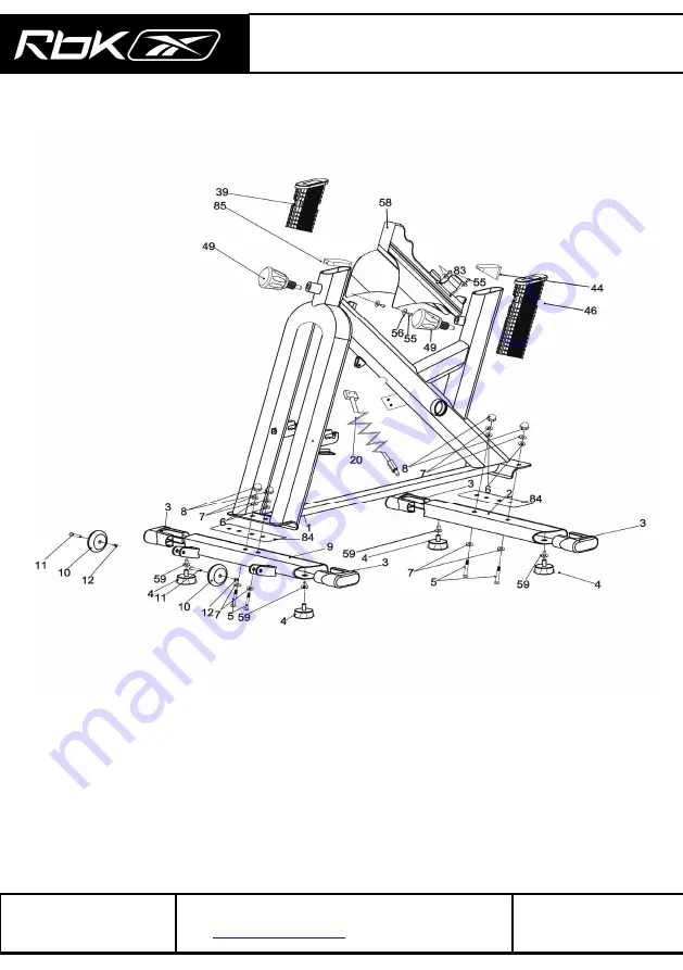 Reebok B4.5s User Manual Download Page 16