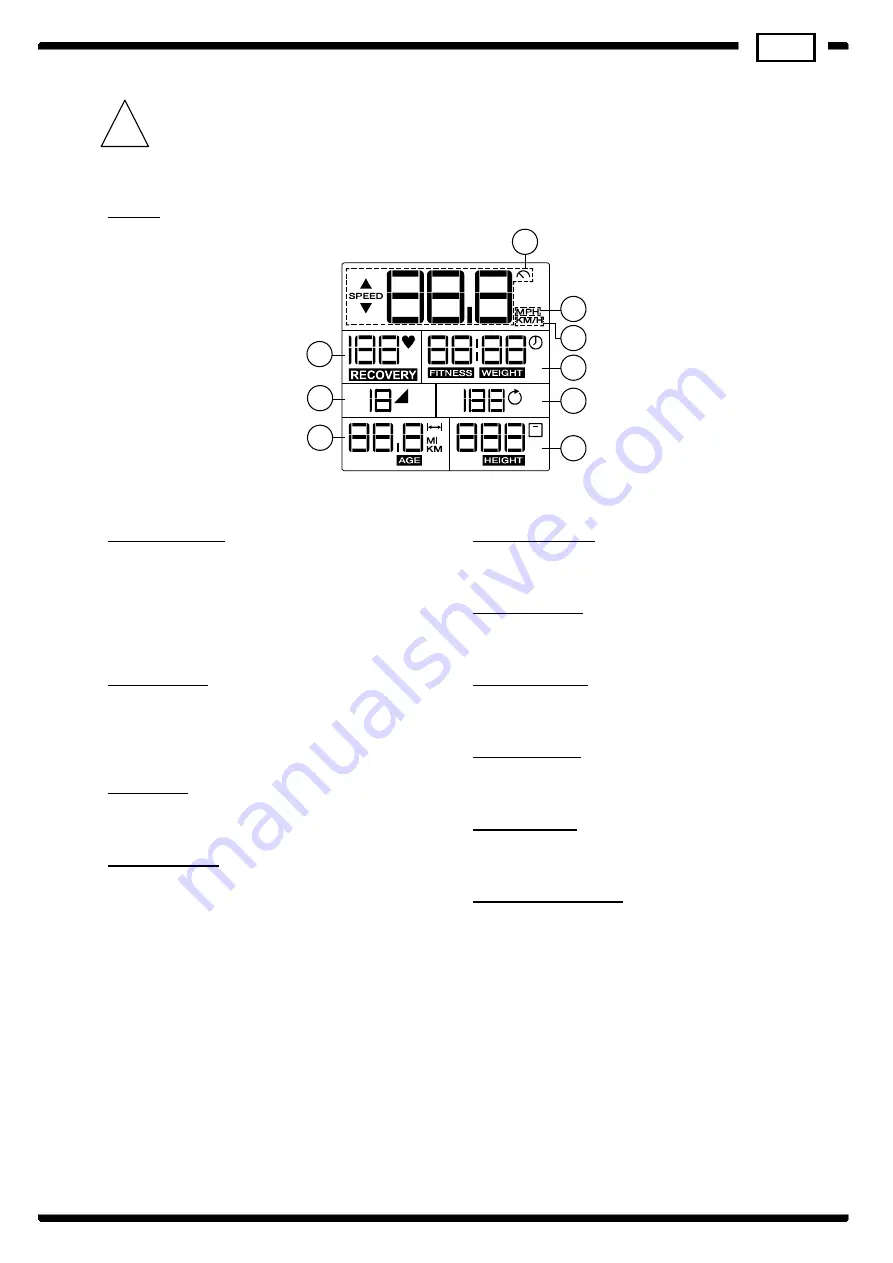 Reebok i-rower Series Manual Download Page 41