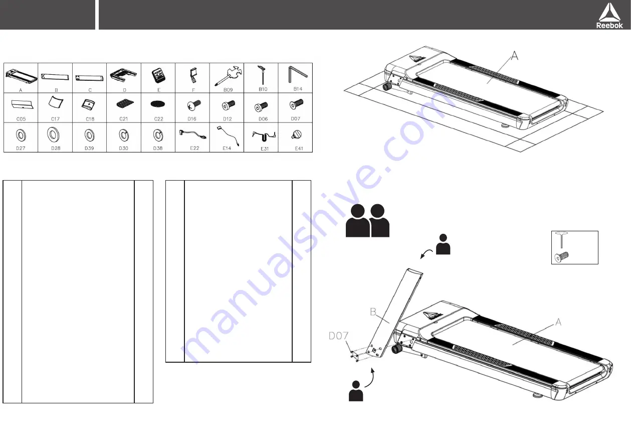 Reebok SL8.0 DC User Manual Download Page 2