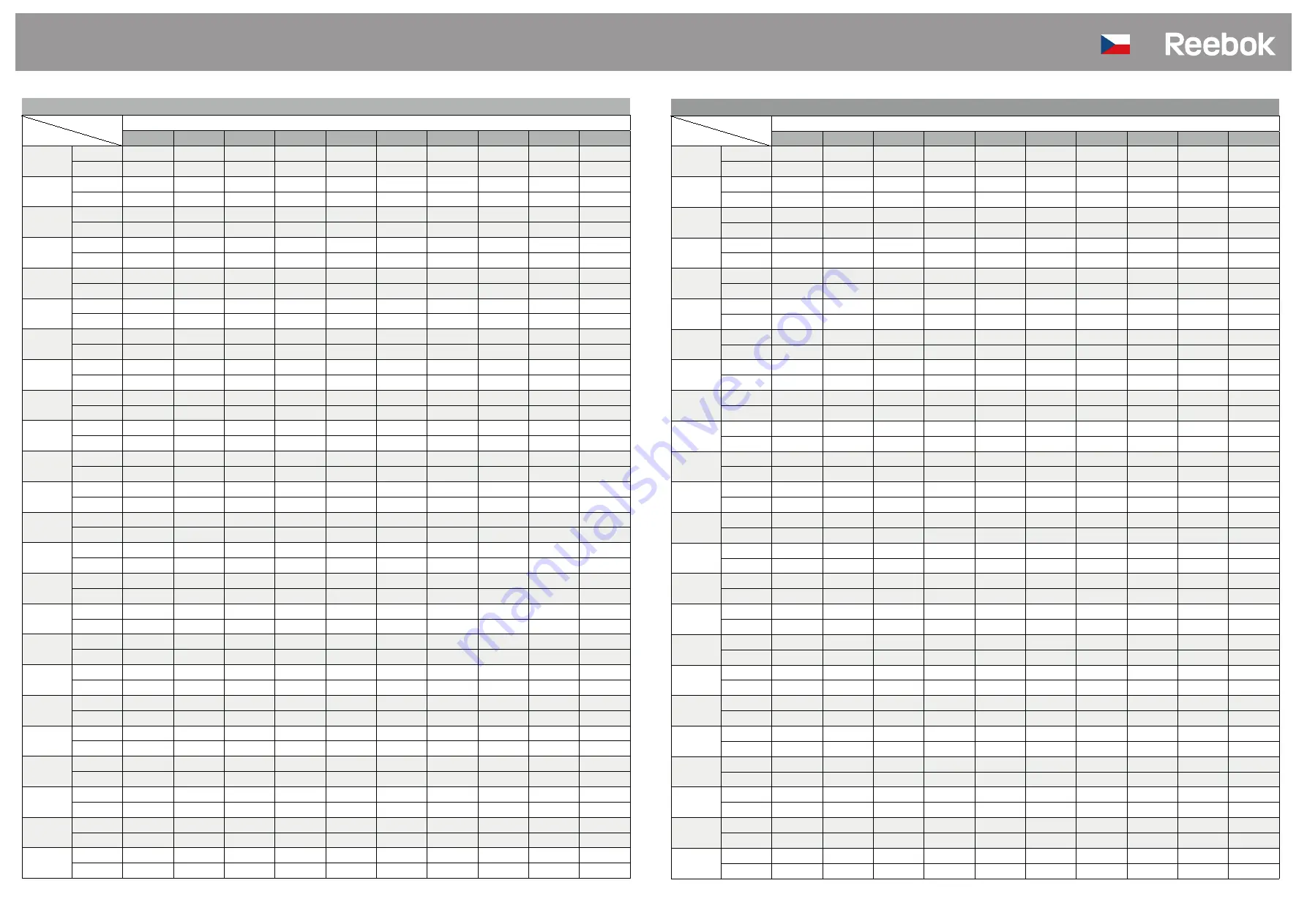 Reebok ZJET Series Console Manual Download Page 8