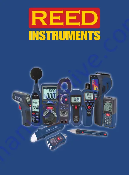 Reed Instruments R5800 Скачать руководство пользователя страница 15