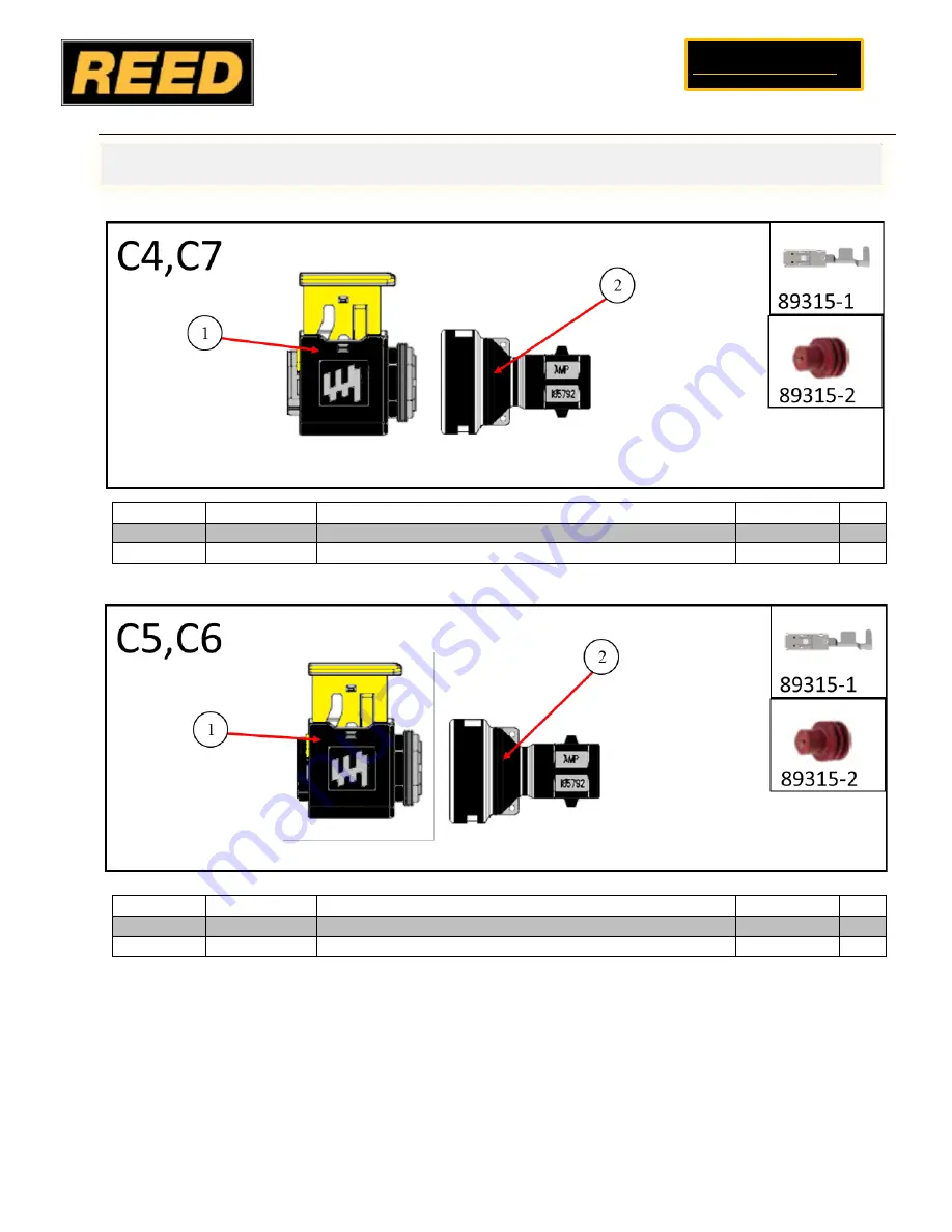 REED B20HP Manual Download Page 156