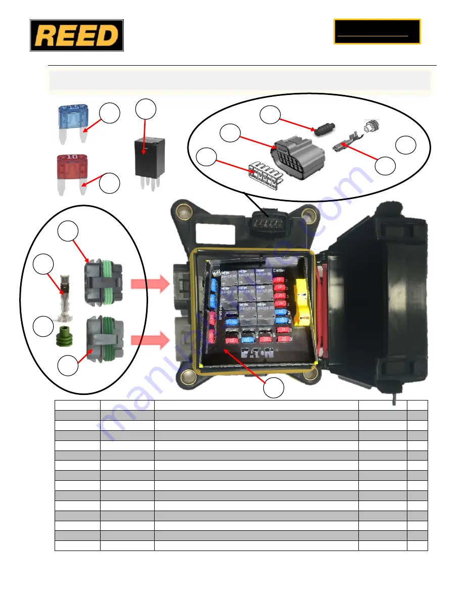 REED B20HP Manual Download Page 166