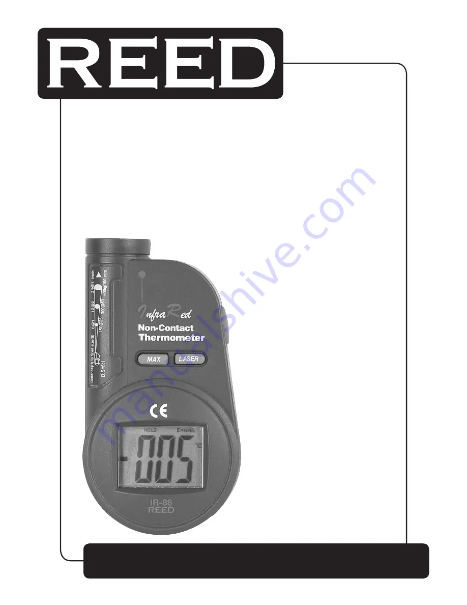 REED IR-88 Instruction Manual Download Page 1