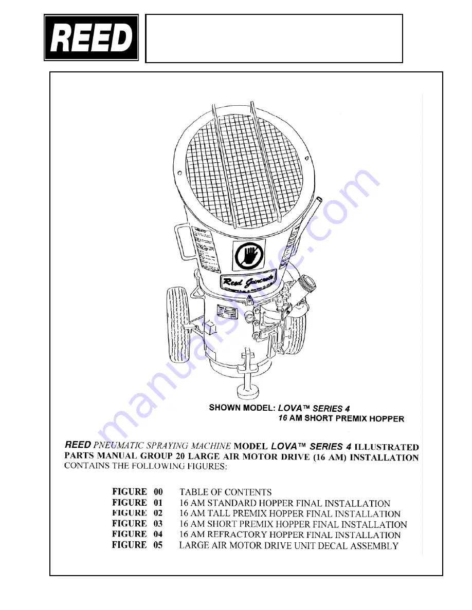 REED LOHE VI Series Operation, Maintenance And Parts Manual Download Page 80