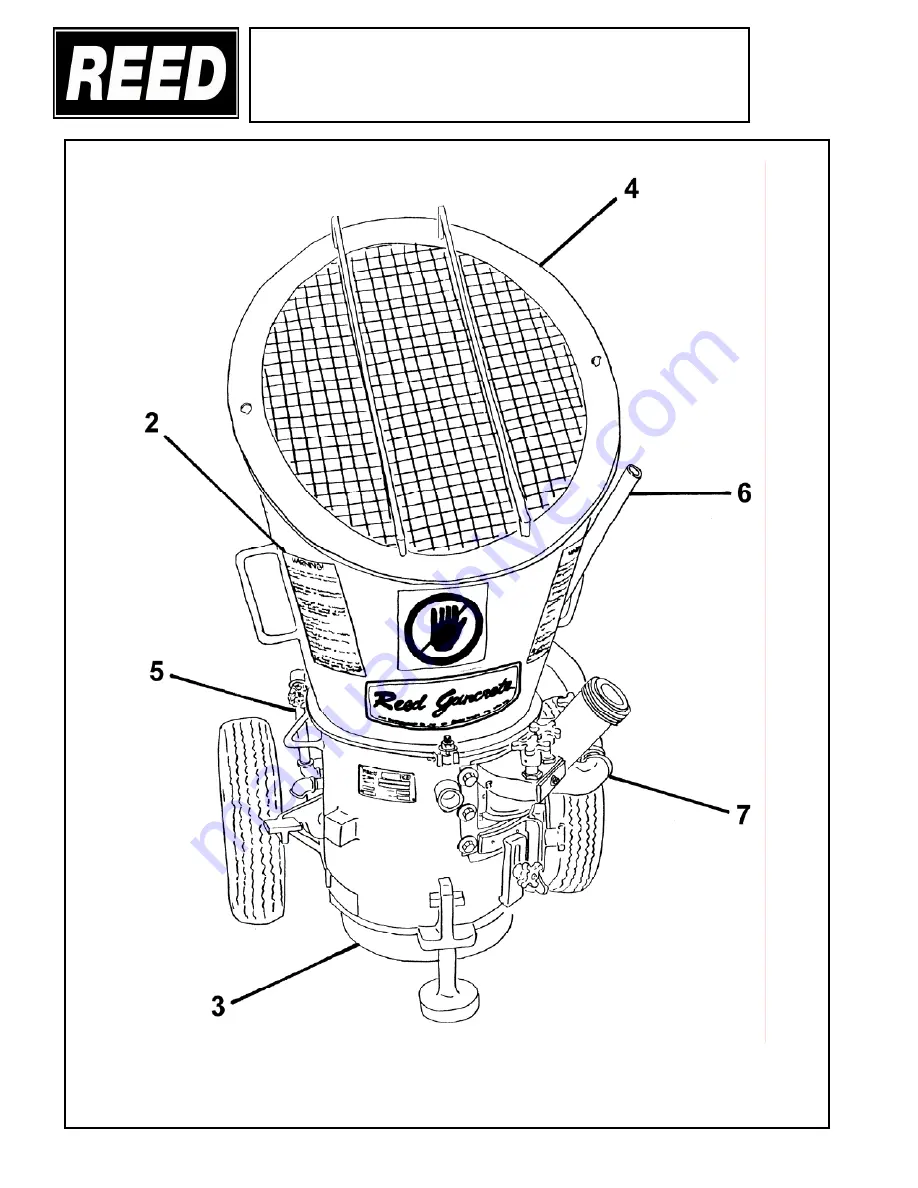 REED LOHE VI Series Operation, Maintenance And Parts Manual Download Page 85