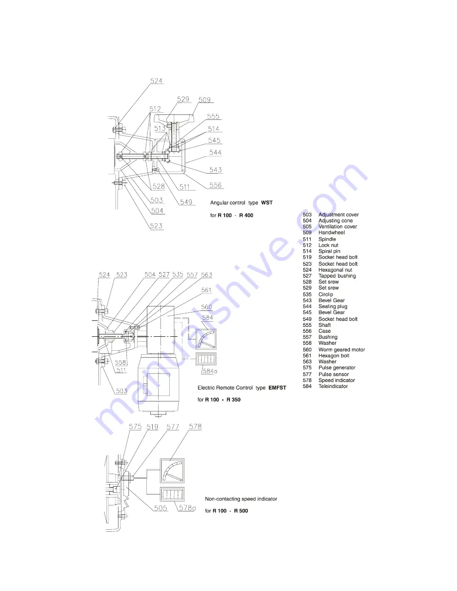 REED LOHE VI Series Operation, Maintenance And Parts Manual Download Page 245