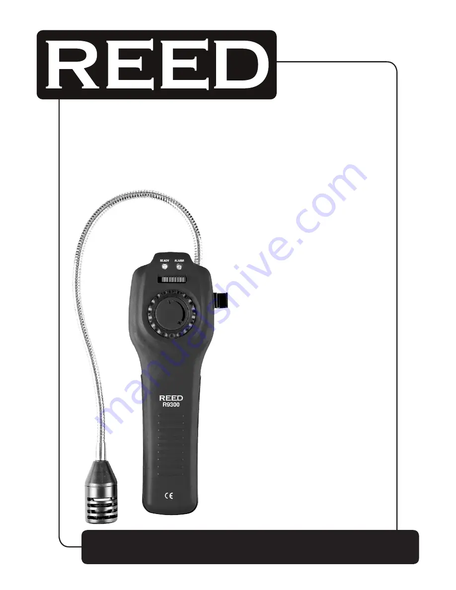 REED R9300 Скачать руководство пользователя страница 1