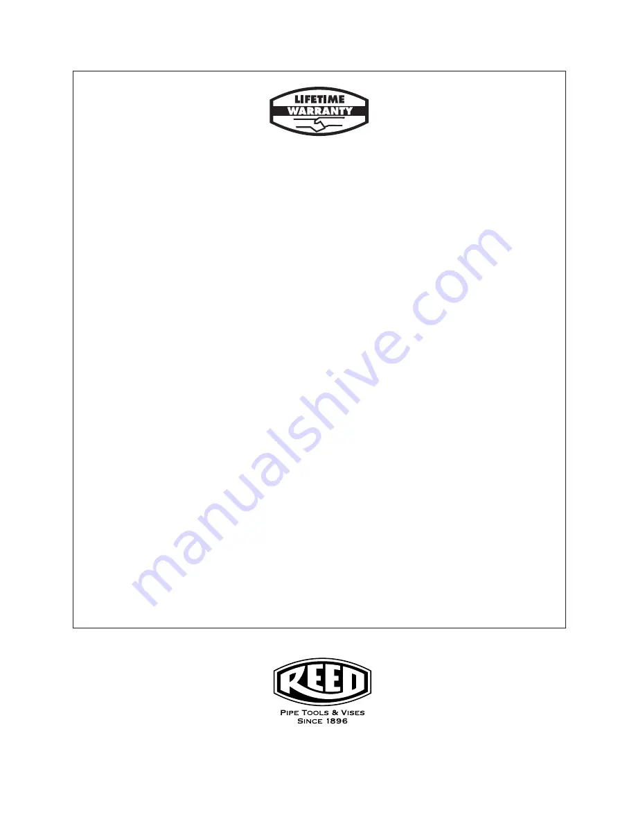 REED SAWITSD 07615 Operating Instructions Manual Download Page 16