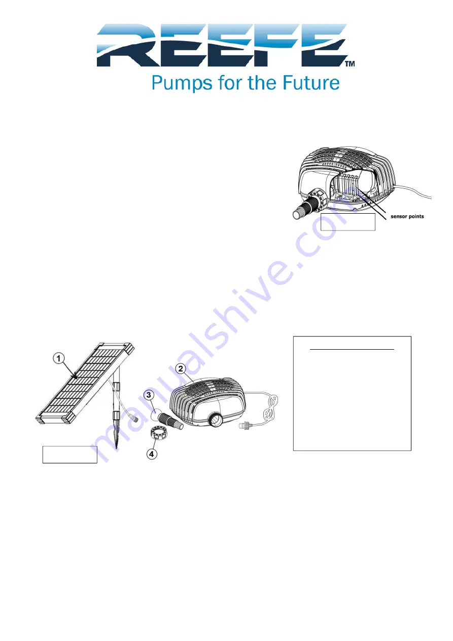 Reefe REEFE RSF2500 User Manual Download Page 1