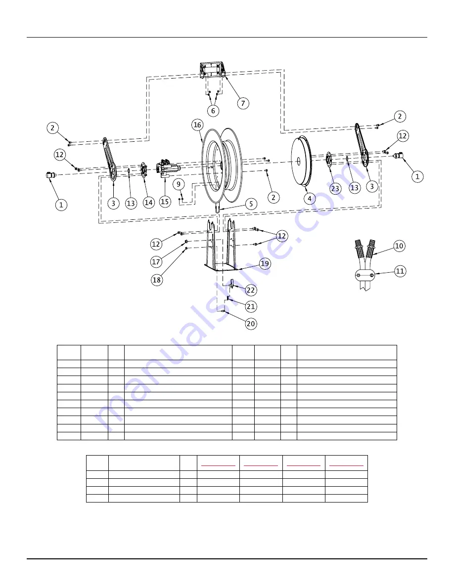 ReelCraft TH86000 OMP Operating Instructions Manual Download Page 9