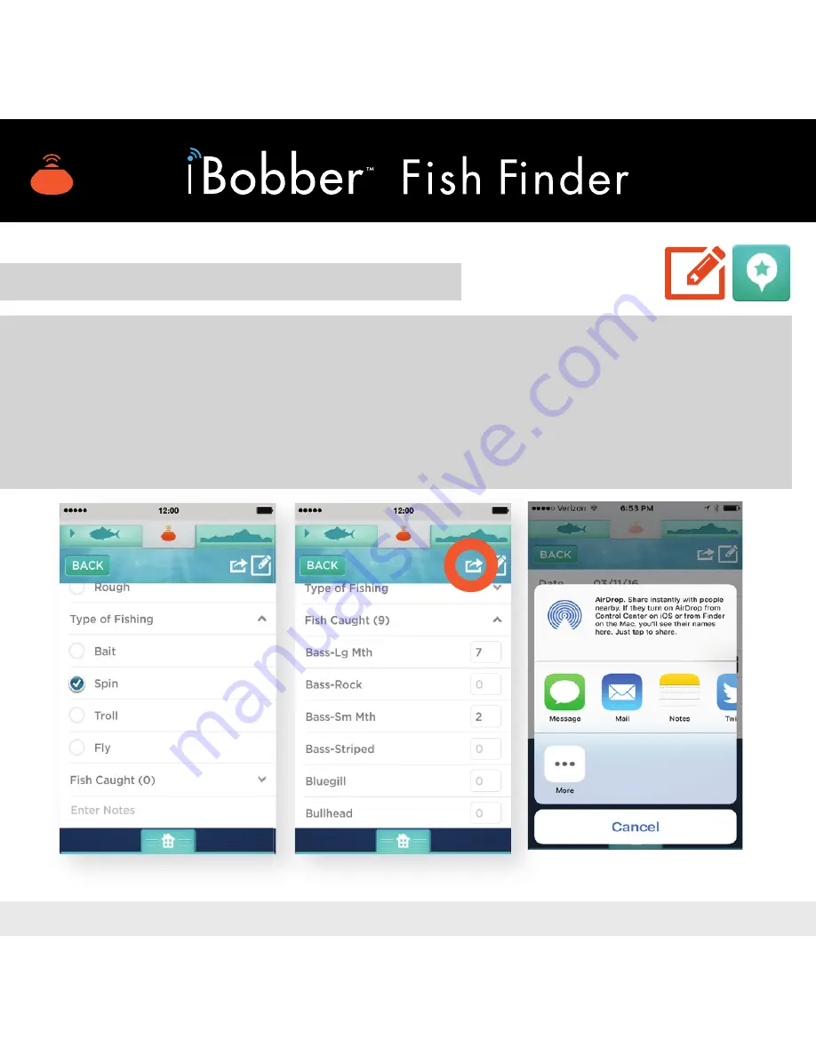 ReelSonar iBobber Скачать руководство пользователя страница 22