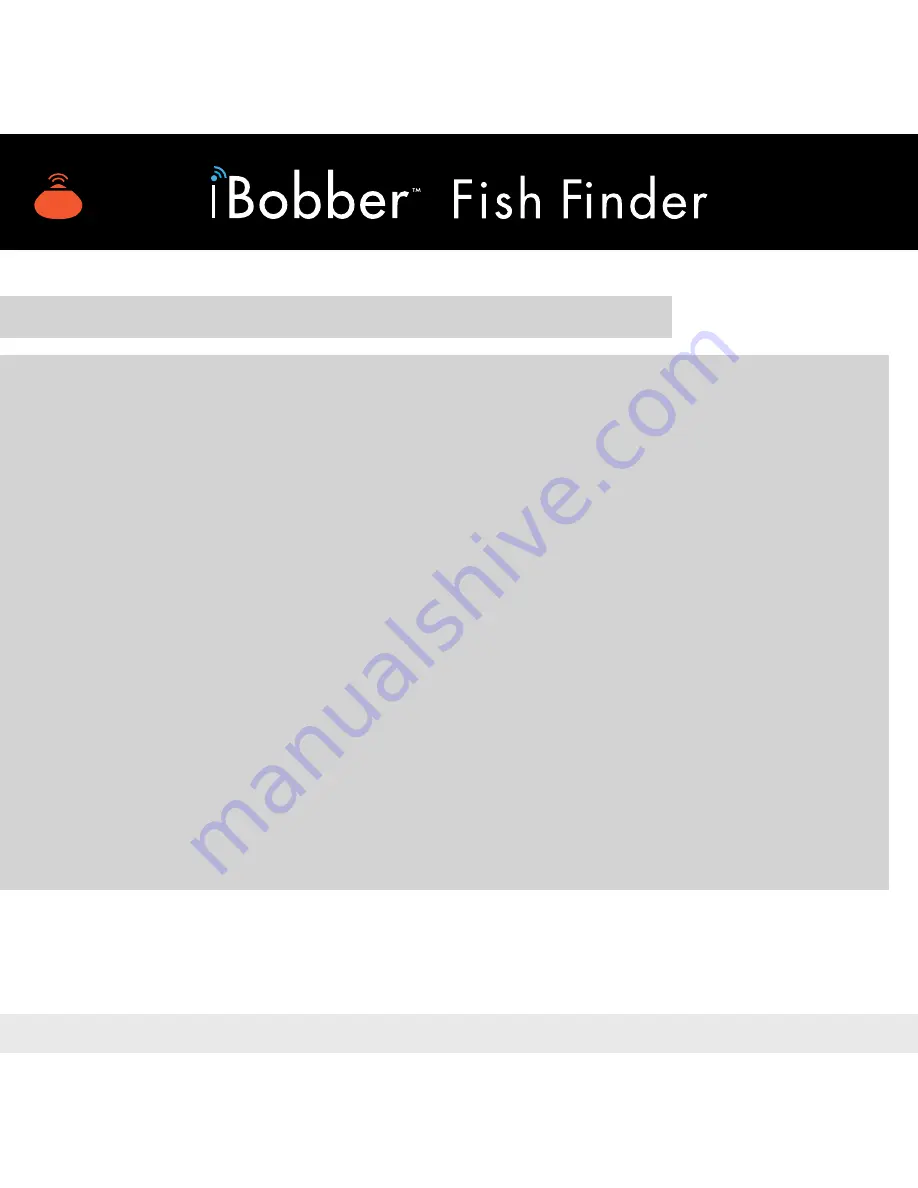 ReelSonar iBobber User Manual Download Page 28